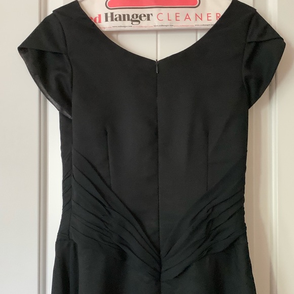 Black Semi-Formal Midi Dress - Picture 5 of 6